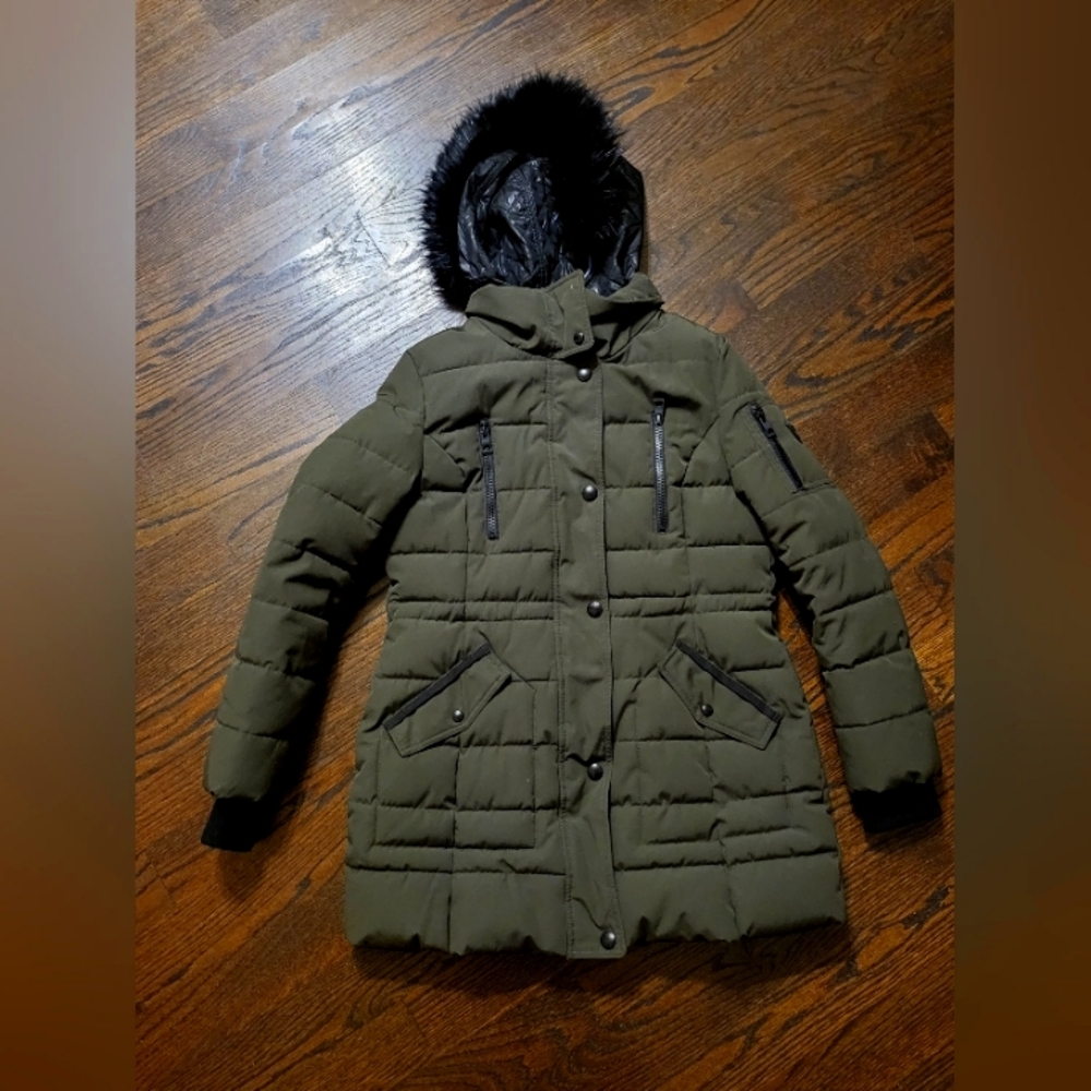 Army Green Guess Coat